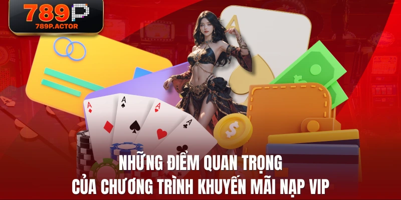 Những điểm quan trọng của chương trình khuyến mãi nạp VIP Những điểm quan trọng của chương trình khuyến mãi nạp VIP